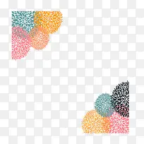 彩色花底纹-空若网 彩色花底纹-空若网