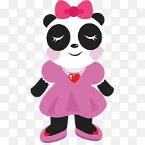可爱熊猫PNG下载-空若网 可爱熊猫PNG下载-空若网