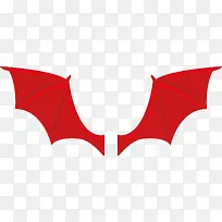红色恶魔翅膀-空若网 红色恶魔翅膀-空若网