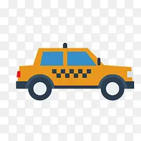 矢量黄色小车素材-空若网 矢量黄色小车素材-空若网