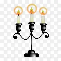 三支白色蜡烛-空若网 三支白色蜡烛-空若网