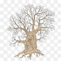 古风缠绕的树枝-空若网 古风缠绕的树枝-空若网