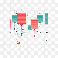 优雅艺术元宵节矢量素材-空若网 优雅艺术元宵节矢量素材-空若网