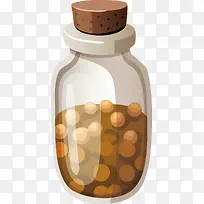 漂流瓶装饰矢量-空若网 漂流瓶装饰矢量-空若网