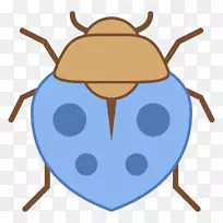 昆虫电脑图标跳蚤剪贴画.甜菜根-空若网 昆虫电脑图标跳蚤剪贴画.甜菜根-空若网