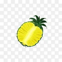 卡通菠萝水果-空若网 卡通菠萝水果-空若网