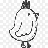 手绘小鸡-空若网 手绘小鸡-空若网