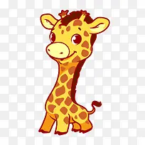卡通长颈鹿PNG下载-空若网 卡通长颈鹿PNG下载-空若网