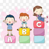 ABC小朋友等级排列-空若网 ABC小朋友等级排列-空若网