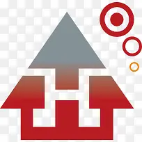 租房中介名片LOGO设计素材-空若网 租房中介名片LOGO设计素材-空若网