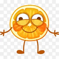 卡通橙子水果造型-空若网 卡通橙子水果造型-空若网