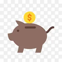 卡通可爱小动物装饰动物头像-空若网 卡通可爱小动物装饰动物头像-空若网