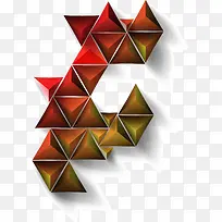 多彩三角形背景-空若网 多彩三角形背景-空若网