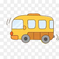 卡通公共汽车素材-空若网 卡通公共汽车素材-空若网