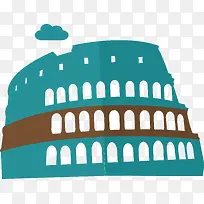 卡通环球旅游罗马斗兽场素材-空若网 卡通环球旅游罗马斗兽场素材-空若网