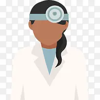 五一劳动节卡通人物医生矢量素材-空若网 五一劳动节卡通人物医生矢量素材-空若网