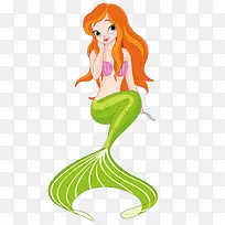 可爱美人鱼-空若网 可爱美人鱼-空若网