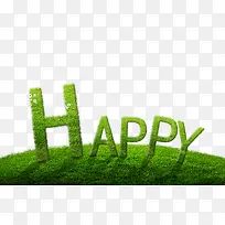 效果元素 happy 快乐 绿-空若网 效果元素 happy 快乐 绿-空若网