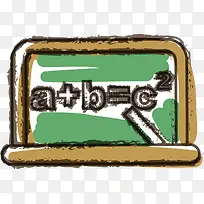 手绘多彩黑板-空若网 手绘多彩黑板-空若网