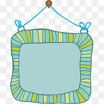 手绘多彩挂板黑板-空若网 手绘多彩挂板黑板-空若网