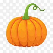橙绿色卡通感恩节南瓜-空若网 橙绿色卡通感恩节南瓜-空若网
