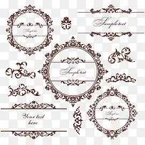 花纹边框素材-空若网 花纹边框素材-空若网