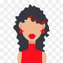 卡通扁平化人物头像设计-空若网 卡通扁平化人物头像设计-空若网