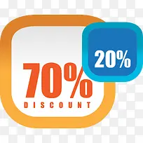 矢量商品促销标签-空若网 矢量商品促销标签-空若网