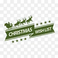 绿色的圣诞标签矢量图-空若网 绿色的圣诞标签矢量图-空若网