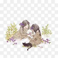 ����Ϸ��СŮ���廭-������