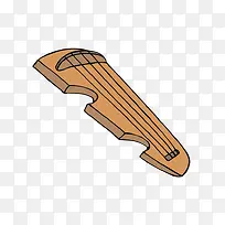 古筝ai图片素材-空若网 古筝ai图片素材-空若网