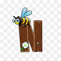 卡通可爱字母动物免抠素材-空若网 卡通可爱字母动物免抠素材-空若网