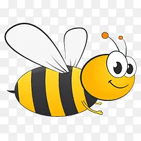 卡通可爱蜜蜂免抠素材-空若网 卡通可爱蜜蜂免抠素材-空若网