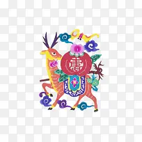 唯美创意剪纸免抠图-空若网 唯美创意剪纸免抠图-空若网