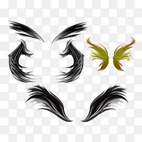 翅膀笔刷-空若网 翅膀笔刷-空若网