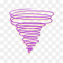 彩色线条龙卷风矢量素材-空若网 彩色线条龙卷风矢量素材-空若网