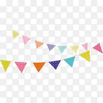 矢量彩色旗帜-空若网 矢量彩色旗帜-空若网