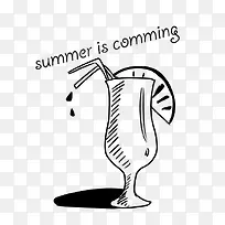 手绘杯子素材图片-空若网 手绘杯子素材图片-空若网