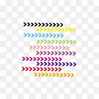 多彩箭头元素-空若网 多彩箭头元素-空若网