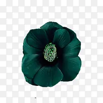 墨绿花朵-空若网 墨绿花朵-空若网