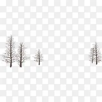 卡通树木雪景图片-空若网 卡通树木雪景图片-空若网