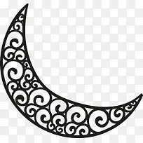 花纹月亮-空若网 花纹月亮-空若网