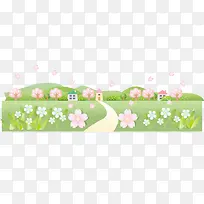 春暖花开乡野田地-空若网 春暖花开乡野田地-空若网