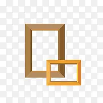 卡通木质的表框免抠素材-空若网 卡通木质的表框免抠素材-空若网