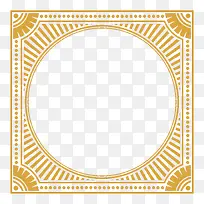 正方形圆形金色边框-空若网 正方形圆形金色边框-空若网
