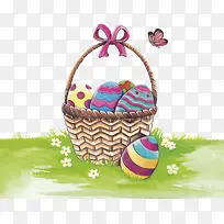复活节一篮子的彩蛋-空若网 复活节一篮子的彩蛋-空若网