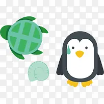 企鹅png矢量素材-空若网 企鹅png矢量素材-空若网