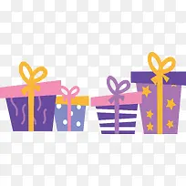 美丽的生日礼物堆-空若网 美丽的生日礼物堆-空若网