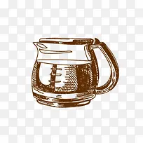 卡通手绘水壶-空若网 卡通手绘水壶-空若网