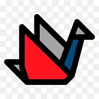 手绘卡通折纸千纸鹤-空若网 手绘卡通折纸千纸鹤-空若网